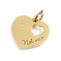 Charm Marlù Femme Nel Mio Cuore in Acier 15CH038G - 15CH038G